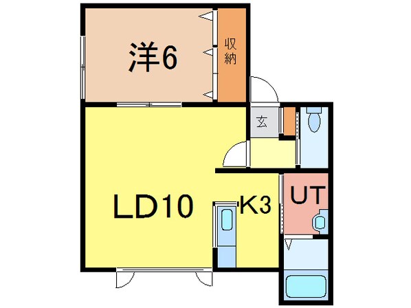 Withcourt 1条通 2ndの物件間取画像